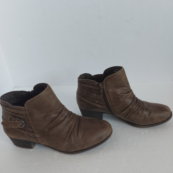 Yuu Women ankle boots brown size 7.5M - Picture 10 of 10